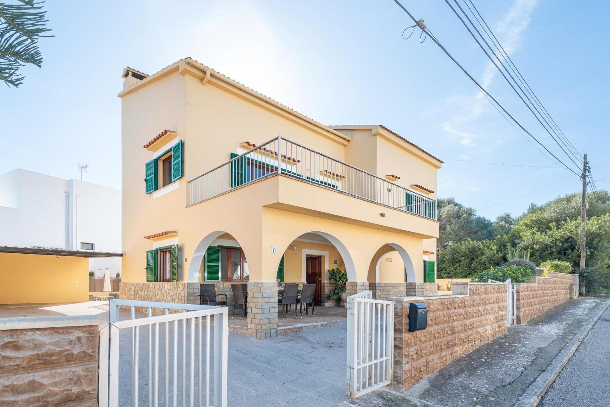 Tradicional Villa Calamar 7 Puerto Colom Eksteriør billede