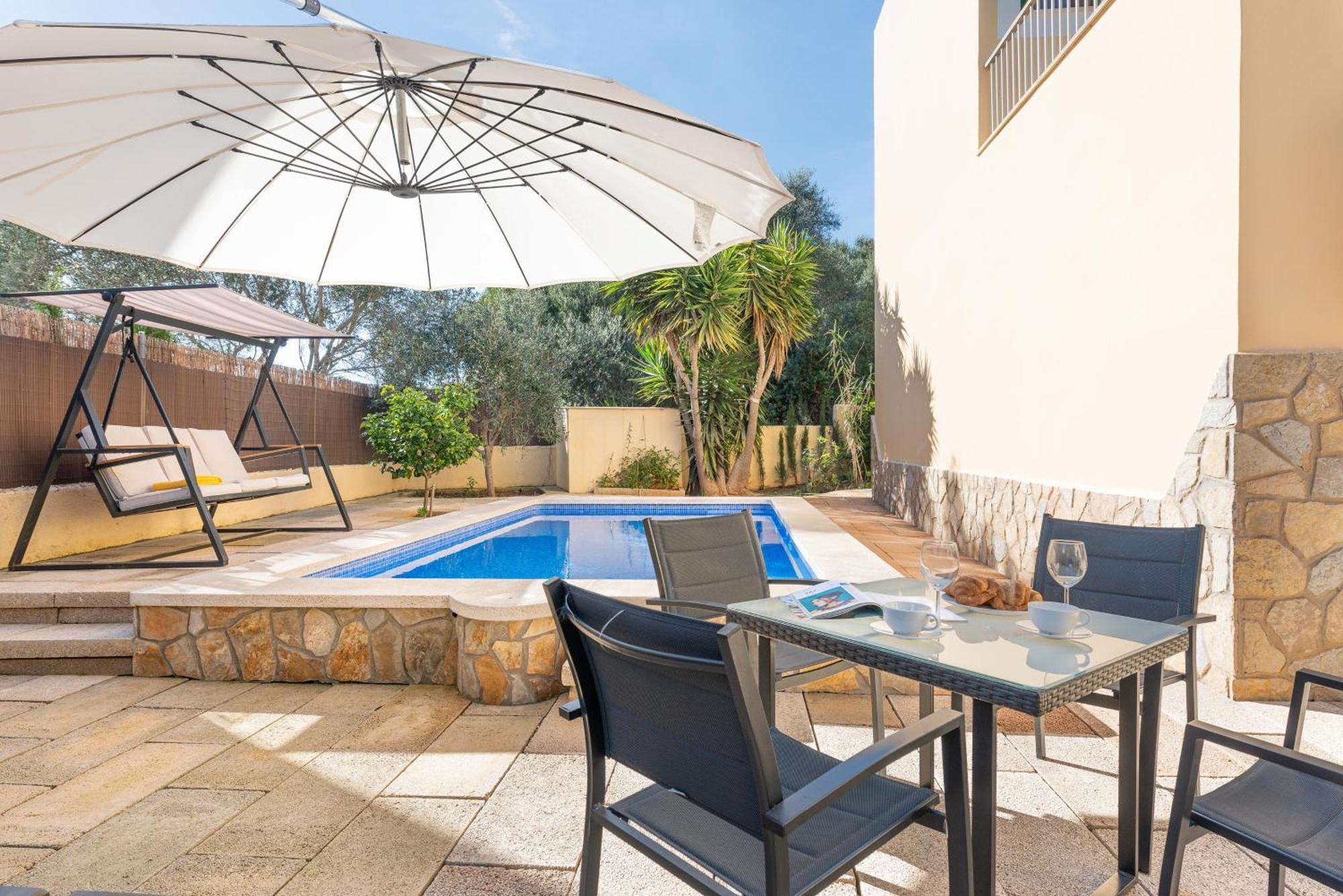 Tradicional Villa Calamar 7 Puerto Colom Eksteriør billede
