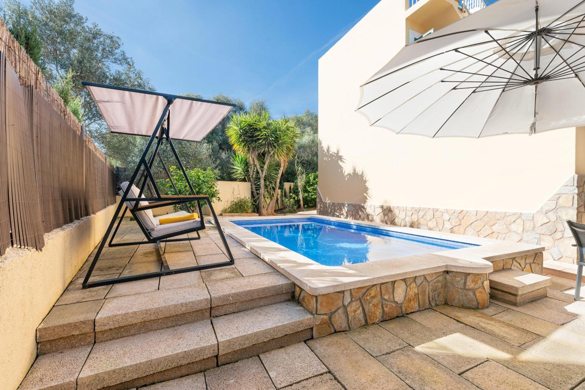 Tradicional Villa Calamar 7 Puerto Colom Eksteriør billede