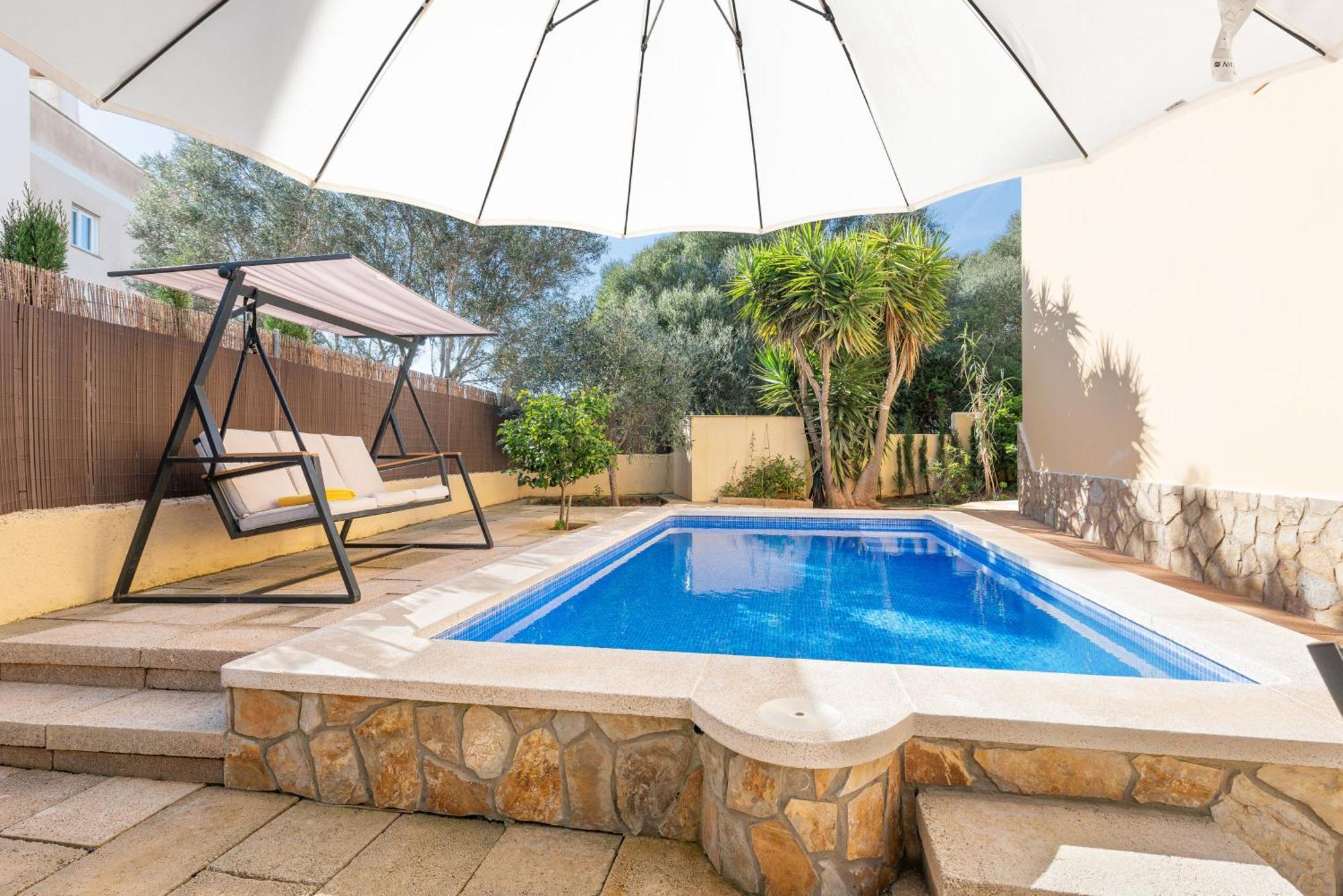 Tradicional Villa Calamar 7 Puerto Colom Eksteriør billede