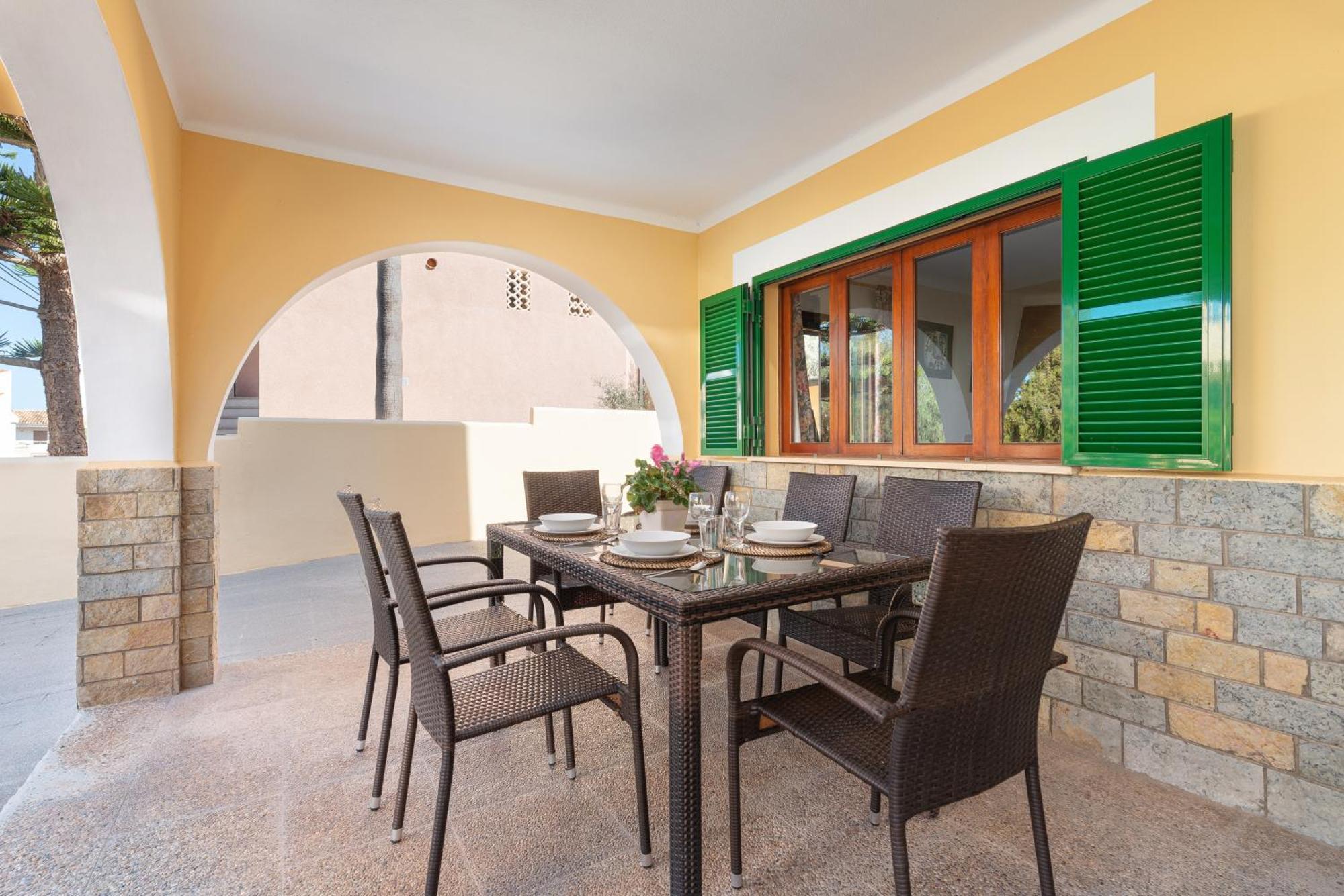 Tradicional Villa Calamar 7 Puerto Colom Eksteriør billede