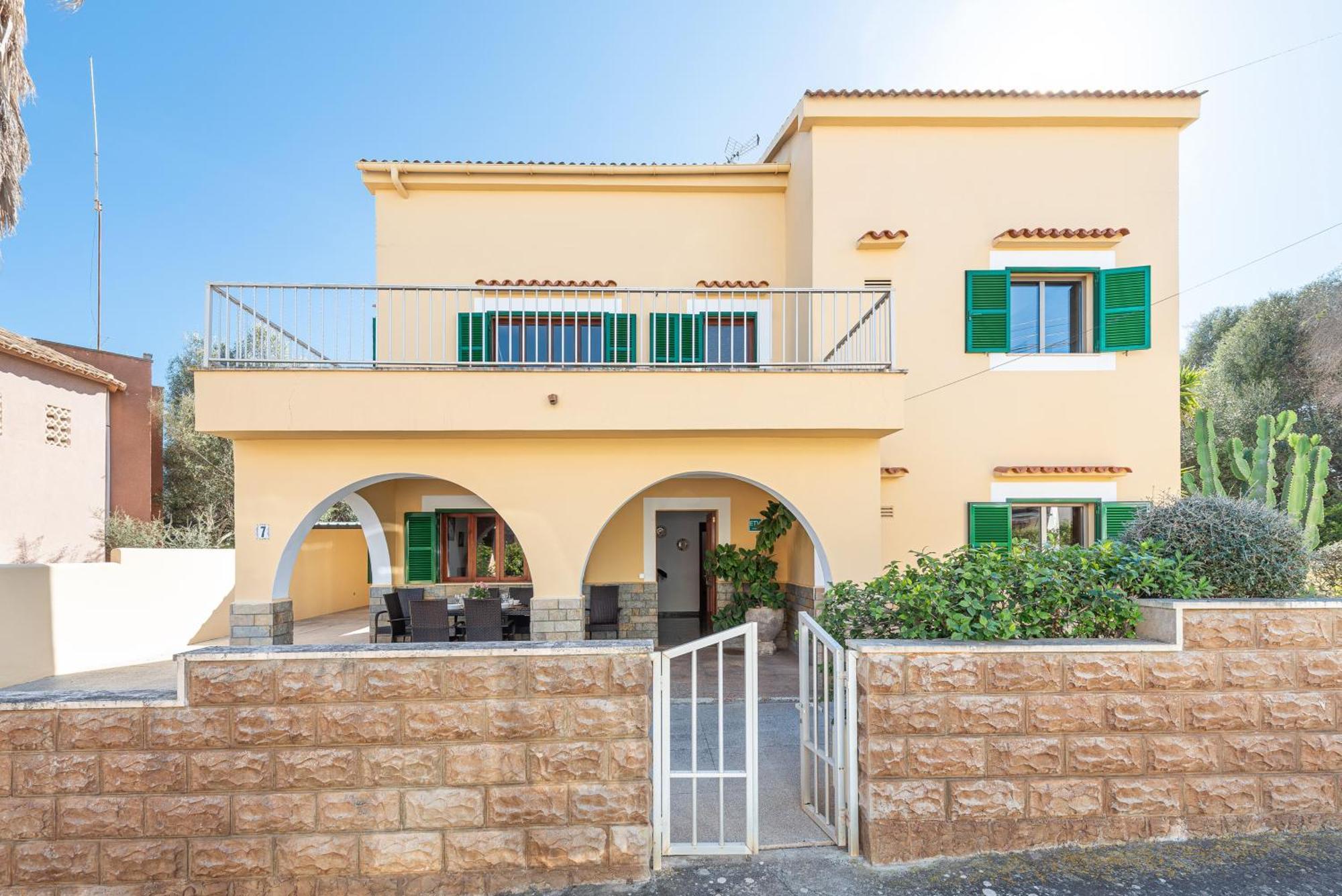 Tradicional Villa Calamar 7 Puerto Colom Eksteriør billede