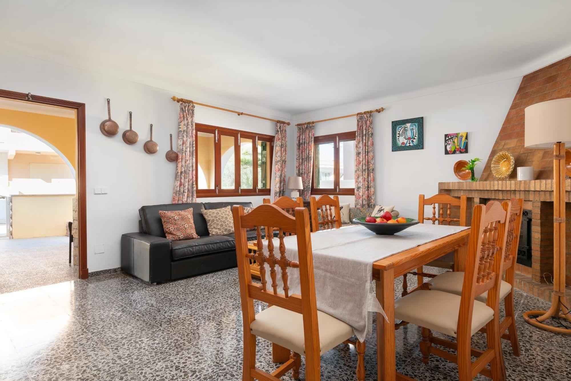 Tradicional Villa Calamar 7 Puerto Colom Eksteriør billede